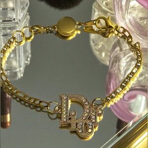 Custom Zipperpull pendant bracelet